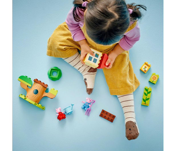 LEGO DUPLO 10431 Ogród i domek na drzewie Peppy - 1248393 - zdjęcie 8